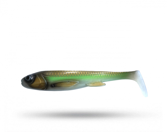 Ubait U-Shad 22 cm - Banana Cola UV i gruppen Fiskedrag / Gäddjiggar hos Örebro Fiske & Outdoor AB (U-Shad 22 cm - BananaCola)